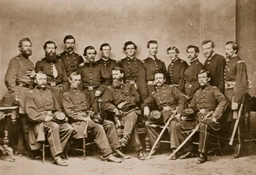 General F. P. Blair und Stab, 1861-65